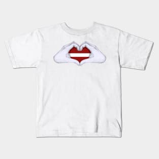 Latvia Kids T-Shirt